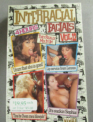 Interracial Facials Adult VHS Tape Vol.12 Mercedez XXX 020815lm-ep2