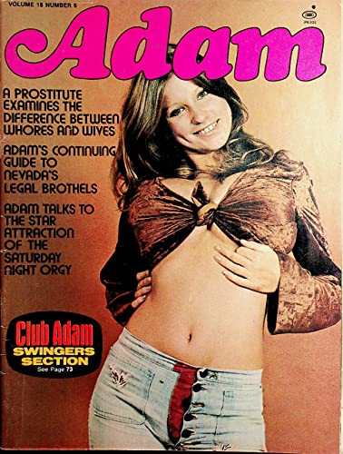 Adam Busty Magazine Covergirl Roberta Pedon vol.18#6 July 1974