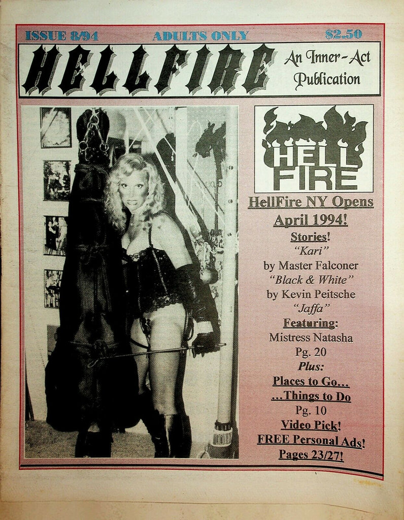 Hellfire Fetish Newspaper Mistress Natasha #8 1994 022120lm-ep2