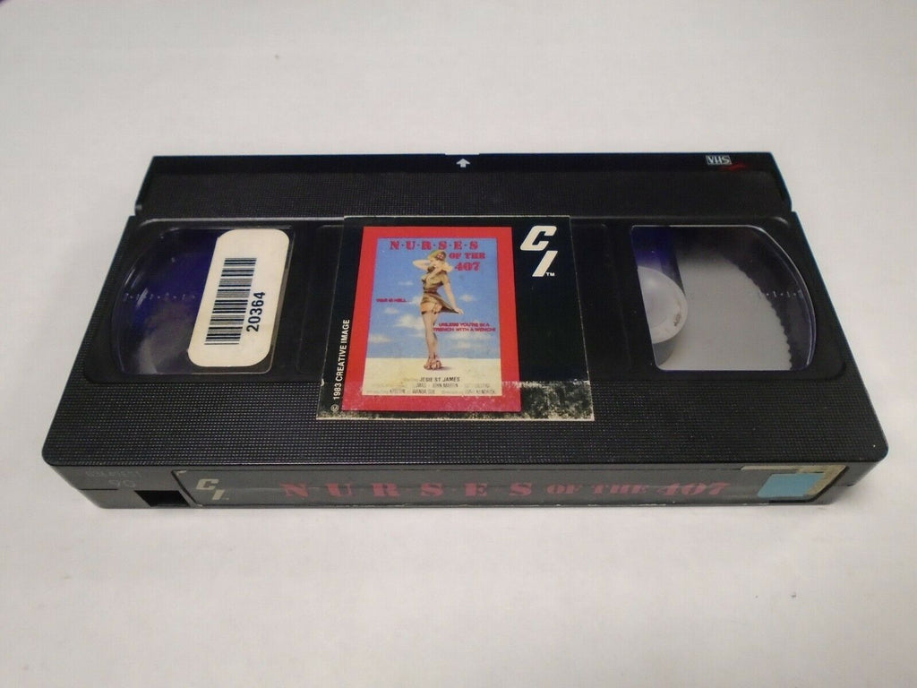 Nurses of the 407th Jesie St James 1982 Paul Thomas Adult VHS 043019AMP