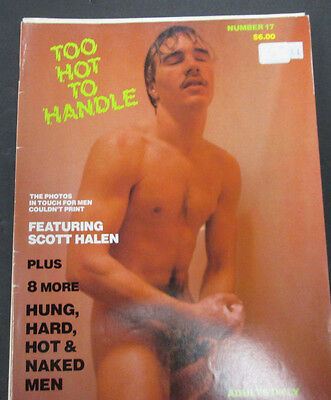 Too Hot To Handle Adult Magazine Scott Halen #17 1985 vg 052815lm-ep