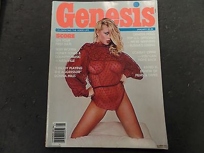 Genesis Busty Adult Magazine Donna Mills January 1983 011516lm-ep