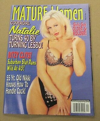 Mature Women Busty Adult Magazine Natalie Vol.13 2002 ex 082414lm-ep
