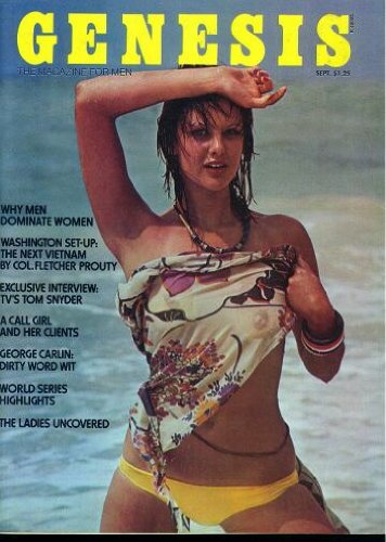 Genesis (Adult Magazine) September 1974 - Iran the Next Viet Nam, Why Men Dominate Women, Tom Snyder Interview, George Carlin Dirty Word Wit