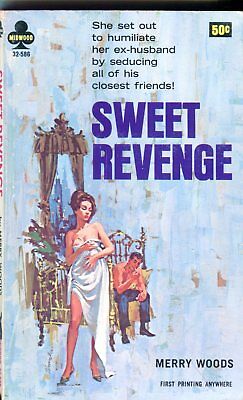 Sweet Revenge Novel by Merry Woods 1966 Midwood Books 042614lm-epa