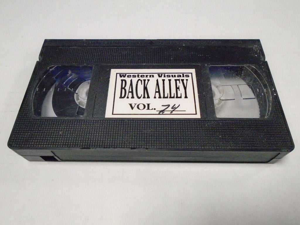 Back Alley Western Visuals Vol 24 Adult VHS 021519AMP
