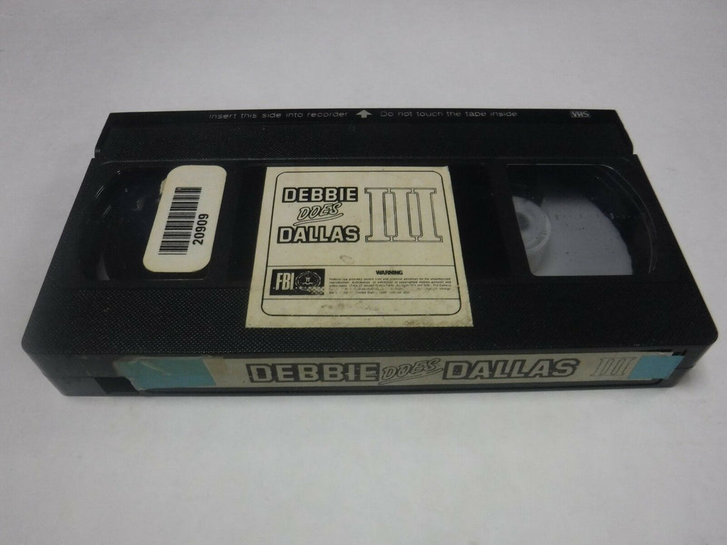 Debbie Does Dallas 3 1985 73mins Bambi Woods Joanna Storm Adult VHS 010519AMP