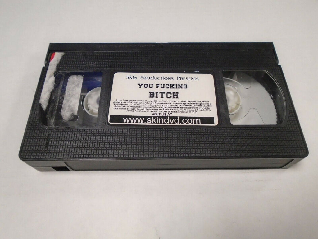 You Fucking Bitch Skin Productions 1995 Adult VHS 042319AMP
