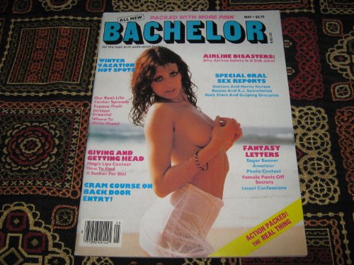 Bachelor Adult Magazine (Fantasy Letters , Airline Disasters , Rock Stars & Groupies, May 1980)