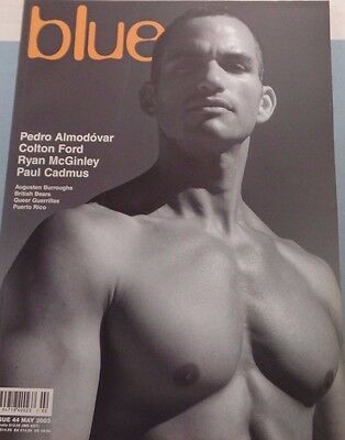 Blue Gay Over-Sized Magazine Colton Ford #44 May 2003 050416lm-ep - Used