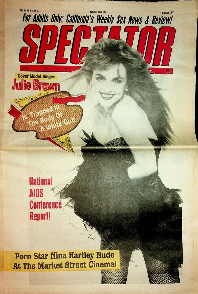 Spectator Newspaper Julie Brown November 20-26 1987 051820lm-ep
