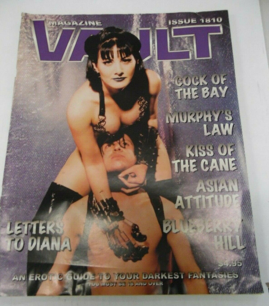 Vault Fetish Newspaper Mistress Rebecca #1810 1996 012920lm-ep