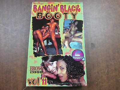 Bangin Black Booty Ebony 2000 Vol 11 VG Adult VHS CLEARANCE 080315amp4