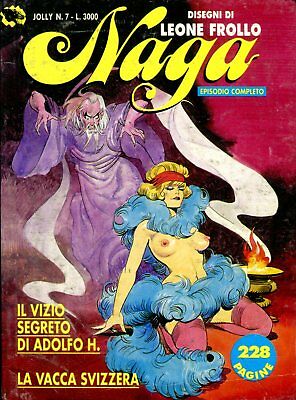 Naga Italian Adult Comic Novel Il Vizio #7 1993 080918lm-ep
