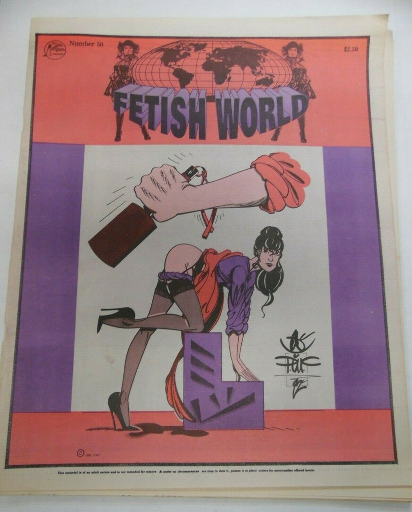 Fetish World Newspaper Goddess Natasha #50 1994 120619lm-ep2
