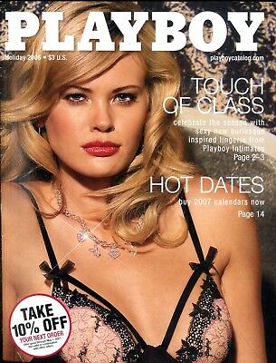 Playboy Catalog Touch Of Class Holiday 2006 070218lm-ep