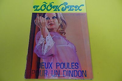 Look Sex French Magazine Deux Poules #12 1970's Paris 070116lm-ep2