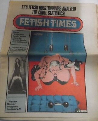 Fetish Times Newspaper Wonder Woman In Bondage #57 1978 052118lm-ep2