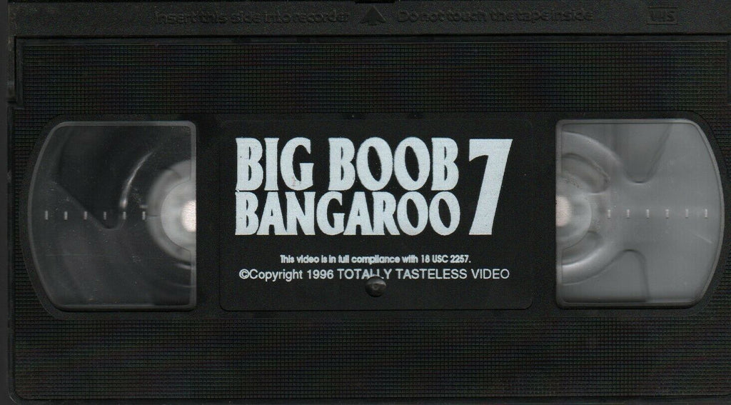 Big Boob Bangaroo 7 1996 Totally Tasteless Adult VHS 021720AMP3