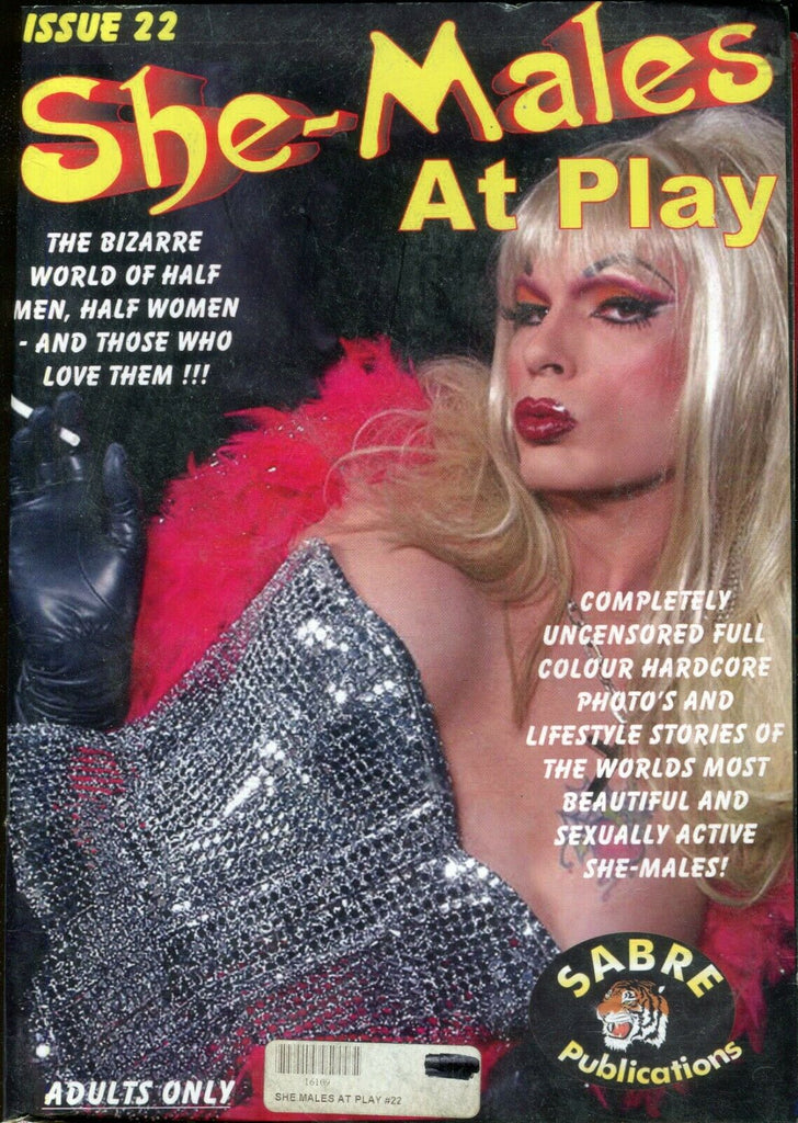 She-Males At Play Magazine #22 1990's 112619lm-ep