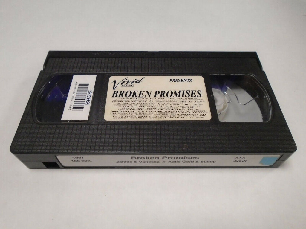 Broken Promises Janine Vanessa Katie GOld 1997 100mins Adult VHS 040319AMP