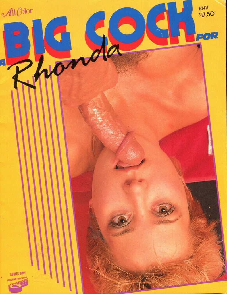 A Big Cock For Rhonda Magazine 1990's Gourmet Editions 053019lm-ep4 - New