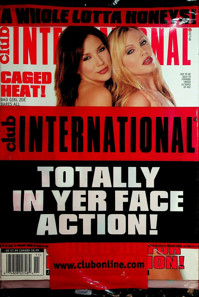 Club International Bad Girl Zoe November 2004 new/sealed 081720lm-ep