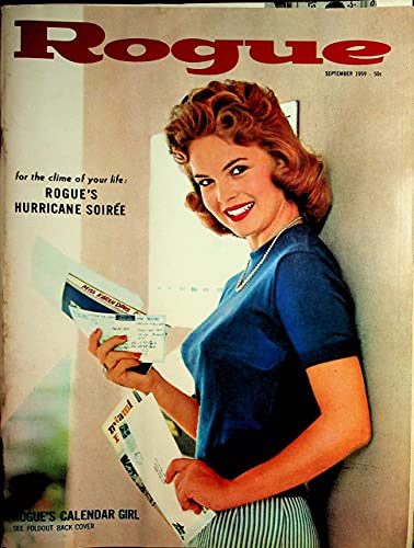 Rogue Men's Magazine Calendar Girl Marla Long September 1959