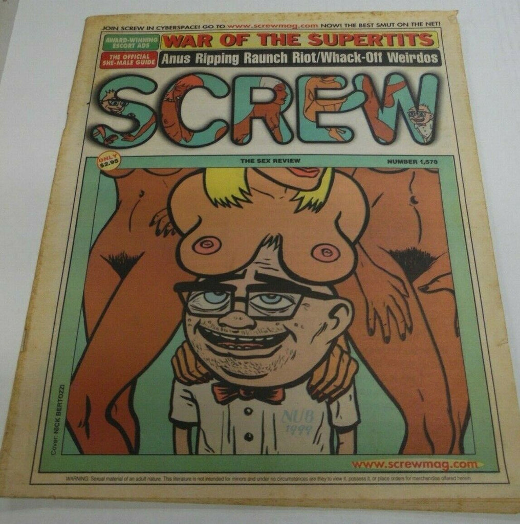 Screw Newspaper War Of The Supertits #1578 May 31, 1999 121319lm-ep