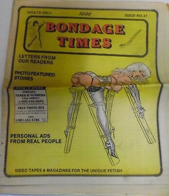 Bondage Times Newspaper Melonie's Mistress 1988 052418lm-ep2