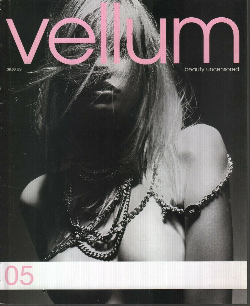 Vellum Vellum Beauty Uncensored #05 2004 Brock Wylan Fashion Art Nudity 120619AME - Used