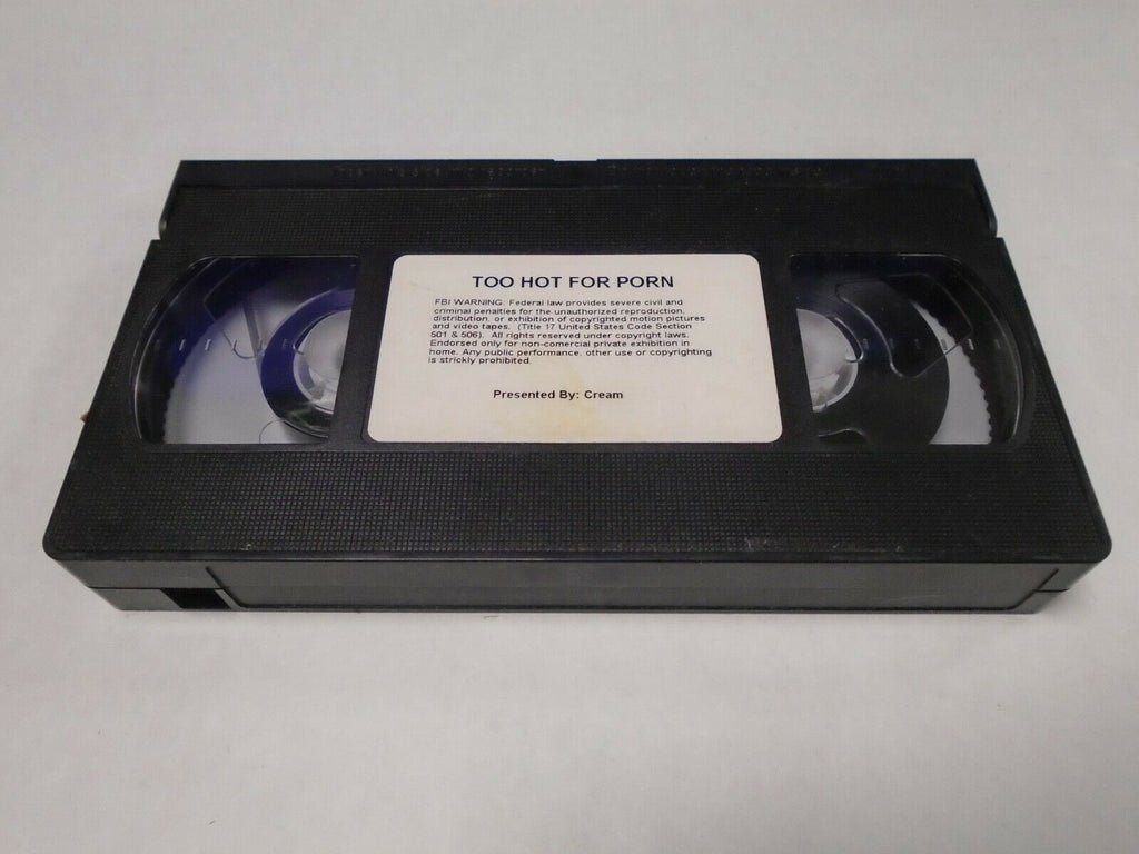 Too Hot For Porn Cream Adult VHS 030719AMP3
