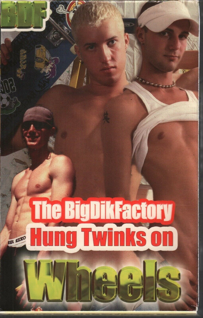Hung Twinks on Wheels Justin Steve Alejandro Video Gay Male Adult VHS 081219AMP4