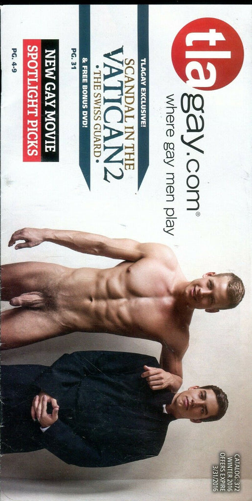 TLA Gay.Com Catalog Scandal In The Vatican 2 #372 Winter 2016 110119lm-ep