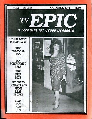 TV Epic Digest Medium For Cross Dressers October 1992 050918lm-ep2