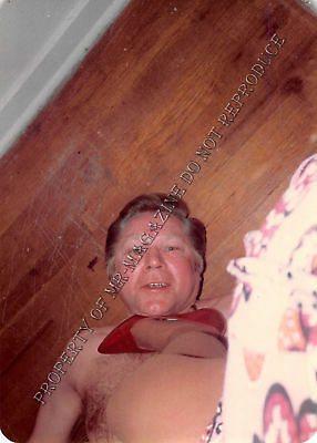 Adult 1970s Photo 3.5x5 Foot Fetish Man Stepped on High Heels Dominatrix 189HS