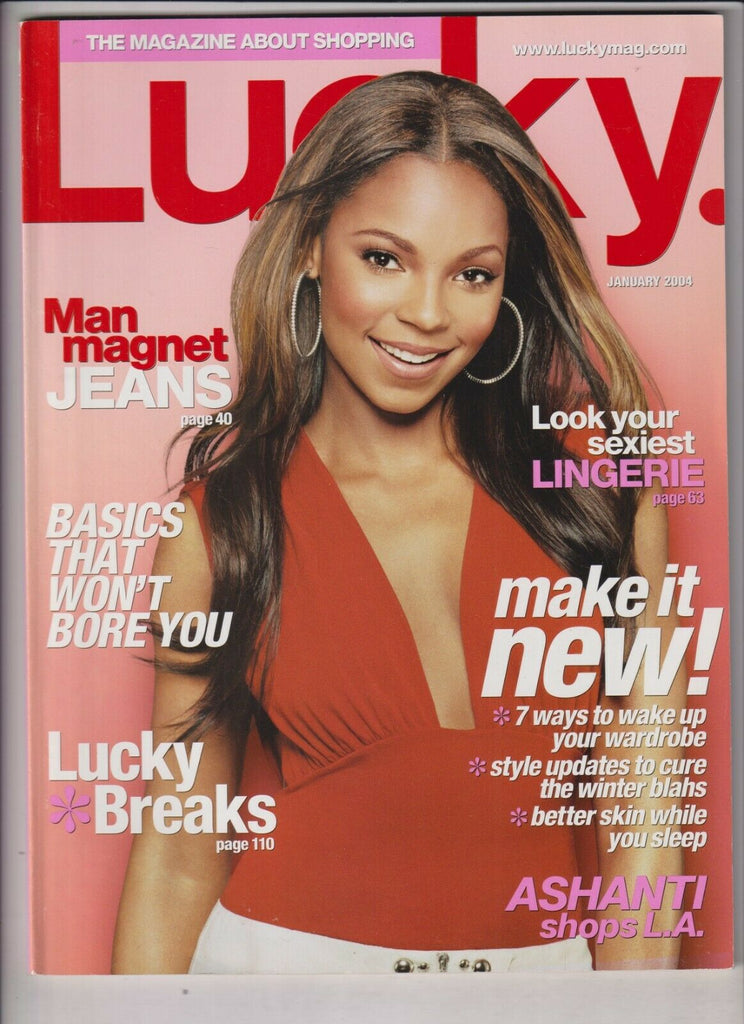 Lucky Mag Ashanti Sexiest Lingerie January 2004 030620nonr