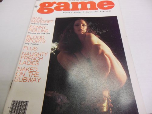 Game Busty Adult Magazine "Ann Margret" "Justine" August 1977