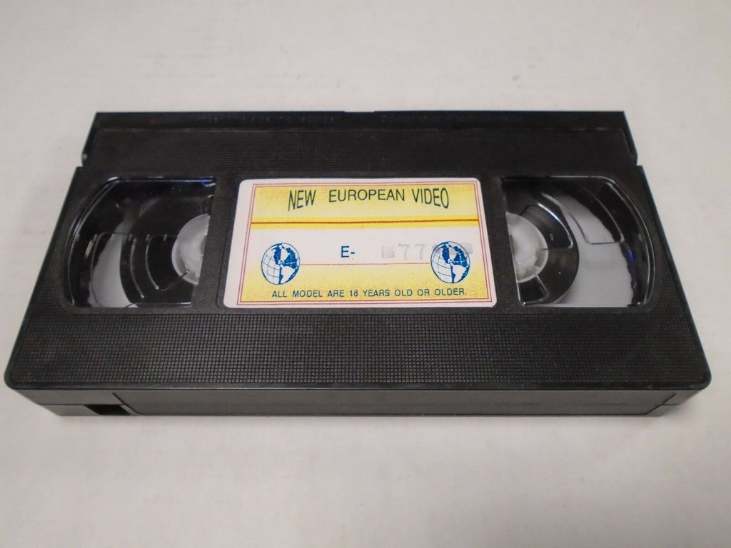New European Video 77 Horniest XXX Models Europe Vintage Adult VHS 011619AMP