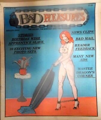 B & D Pleasures Adult Newspaper Apprentice #59 1987 031418lm-ep2