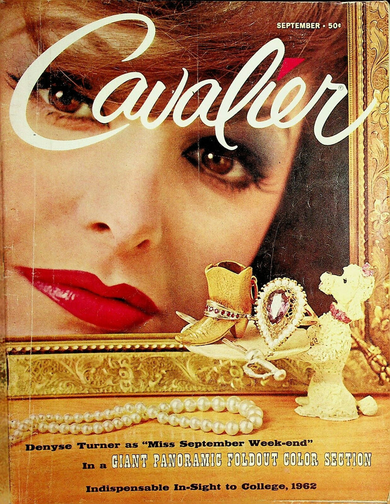 Cavalier Magazine Denyse Turner Miss September 1962 112420lm-ep
