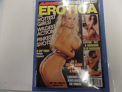 Adult Erotica Magazine Racquel/ Carol Cummings February 1992 030816lm-ep