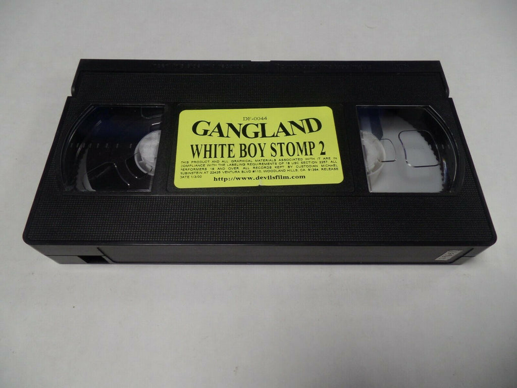Gangland White Boy Stomp 2 Devil's Film 2000 Adult VHS 053019AMP