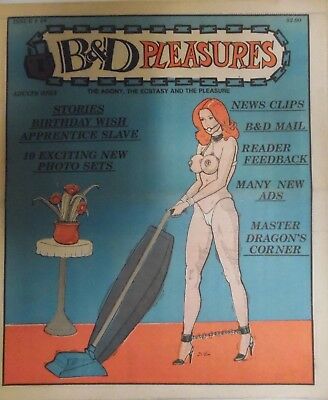 B & D Pleasures Newspaper Sharon Kane/ Tiffany #59 1987 052418lm-ep2