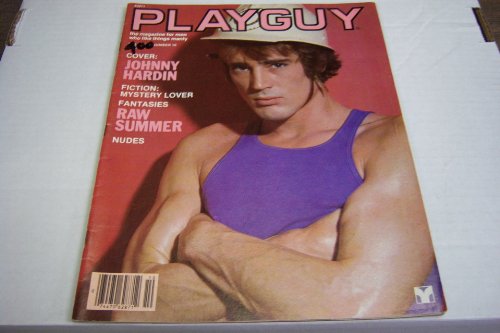 Playguy Gay Adult Magazine "Cover: Johnnty Hardin" Vol.5 #10