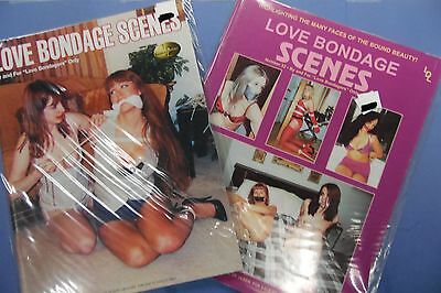 Lot of 2 Fetish Magazines Love Bondage Scenes #32 & #35 061716lm-ep
