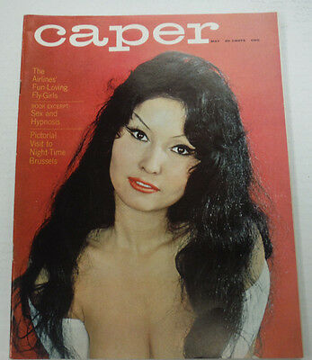 Caper Busty Adult Magazine Janey Matthews May 1962 081215lm-ep