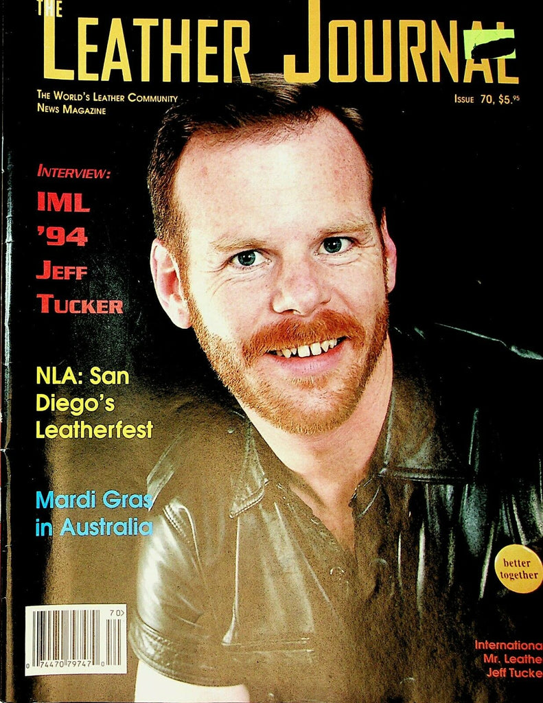 Leather Journal Gay Magazine Mr. Leather Jeff Tucker #70 1995 101720lm-ep
