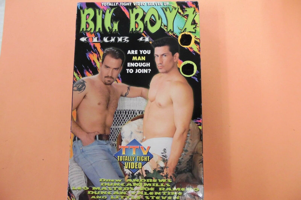 Big Boyz' Gay VHS Club 4 Drew Andrews XXX CLEARANCE 111116lm-ep2