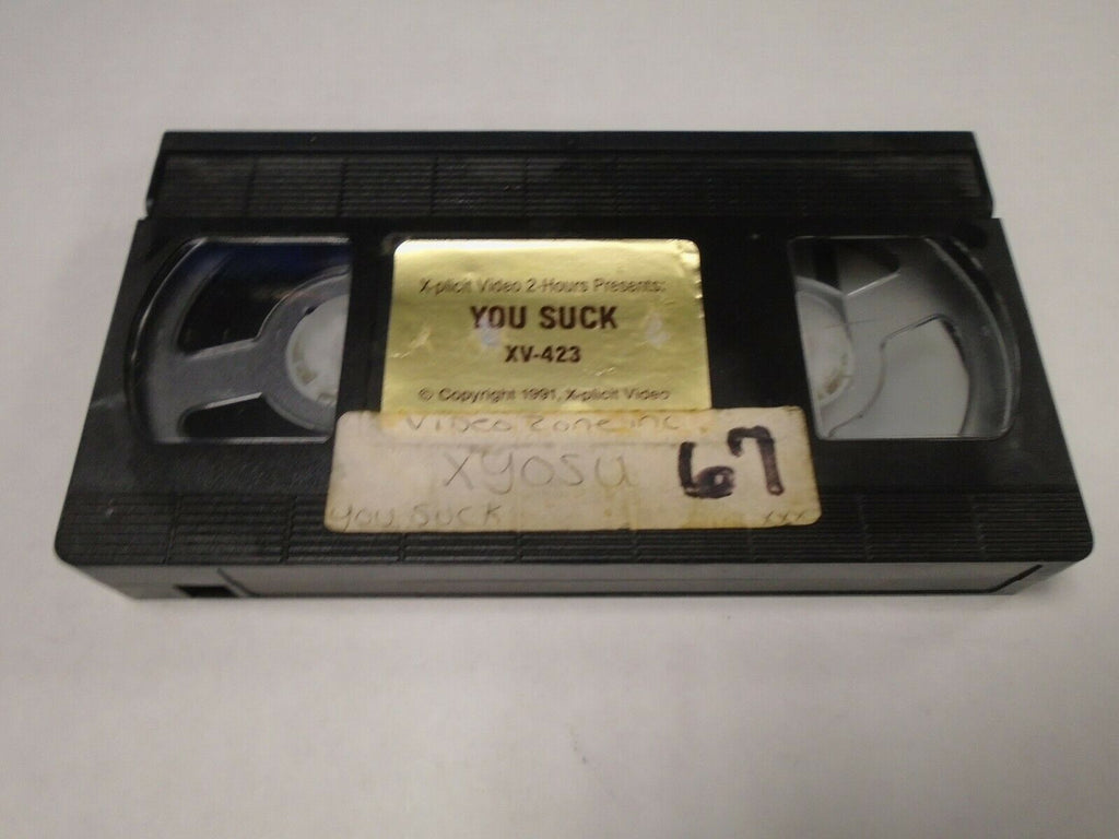 You Suck X-Plicit Video 2 Hours 1991 Adult VHS 042219AMP3